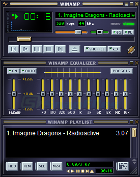 winamp screenshot